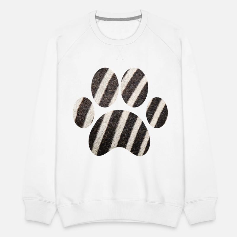 Beautiful Zebra Fur Paw