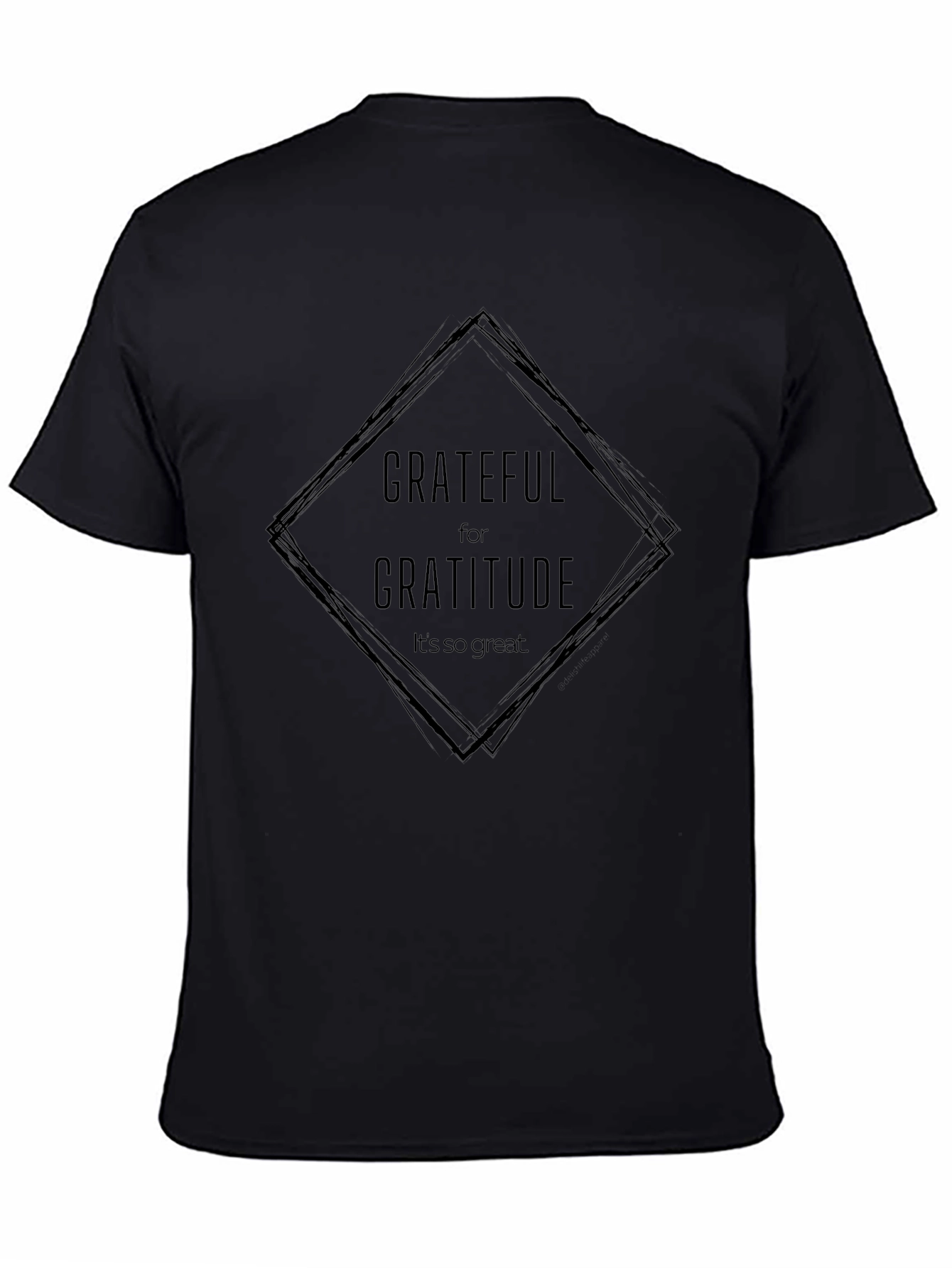 Grateful for Gratitude T-Shirt - Soft Cotton Blend