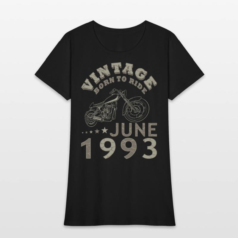 Biker motorcycle June 1993 30 years saying