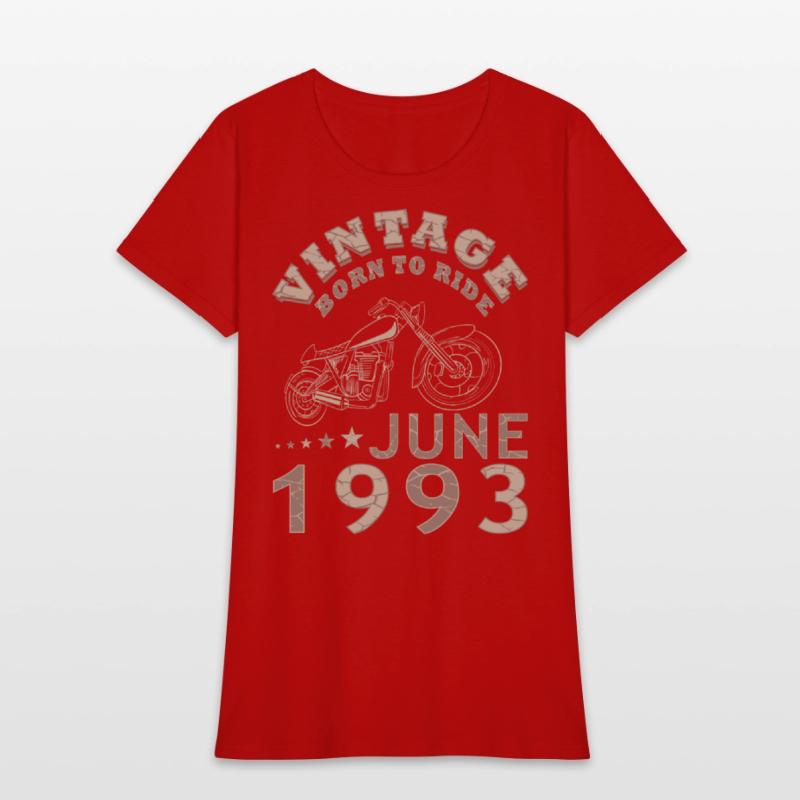 Biker motorcycle June 1993 30 years saying