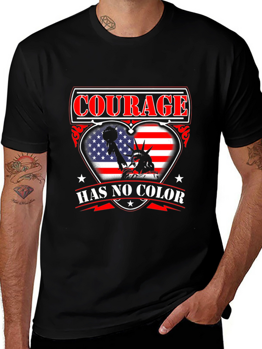 Courage Has No Color Graphic T-Shirt