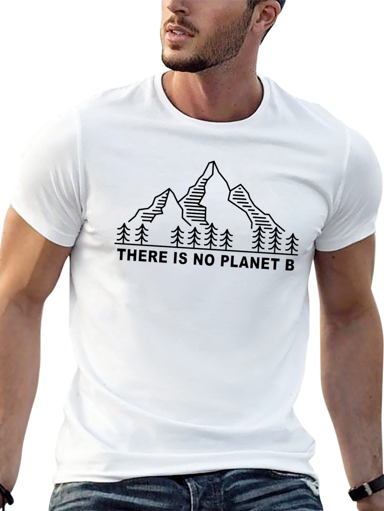 Eco-Friendly No Planet B Graphic Tee