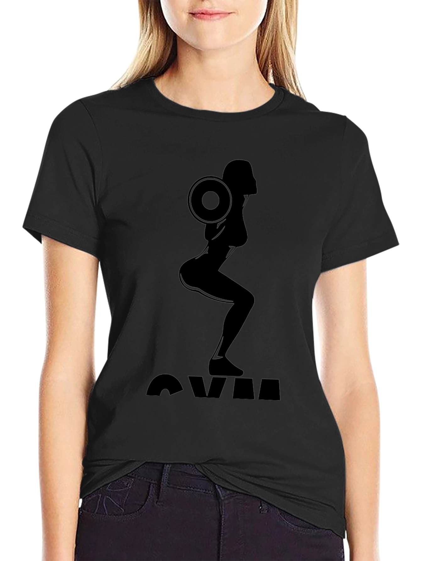 Gym Black T-Shirt
