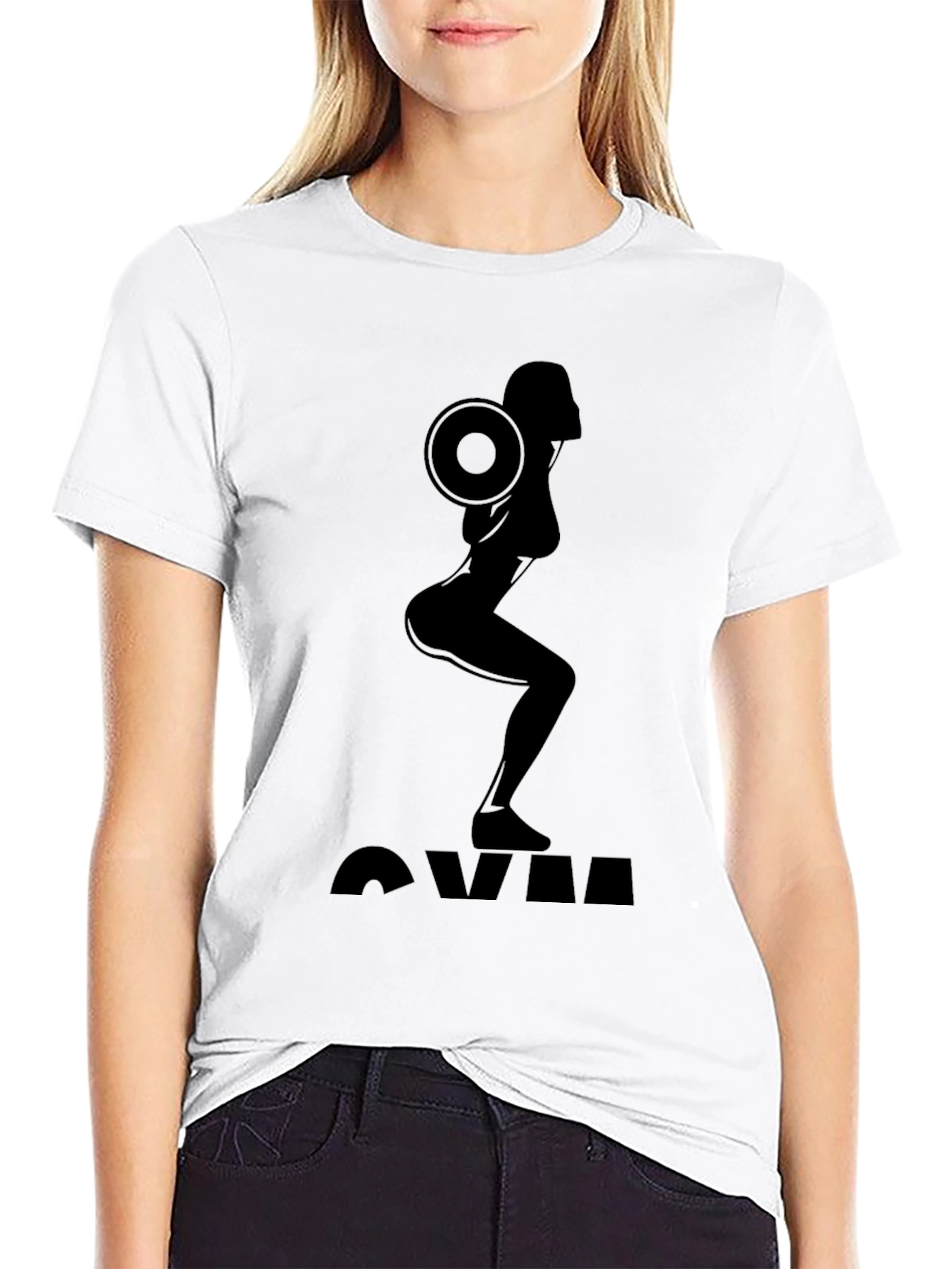 Gym Black T-Shirt