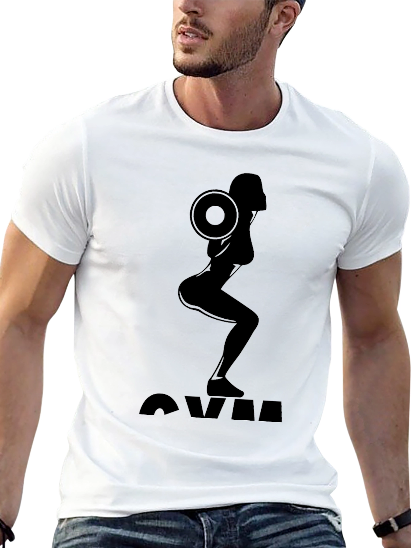 Gym Black T-Shirt