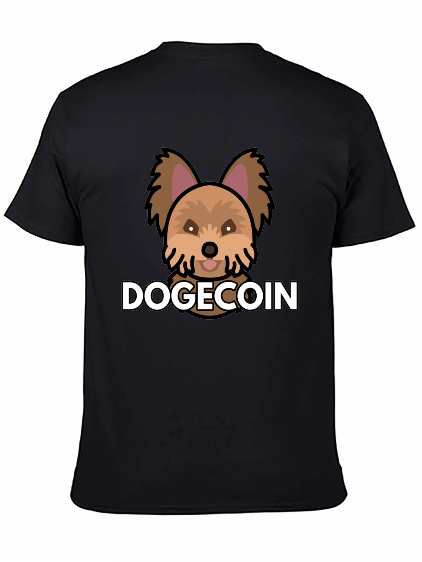 Dogecoin Logo T-Shirt – Crypto Doge Graphic Tee