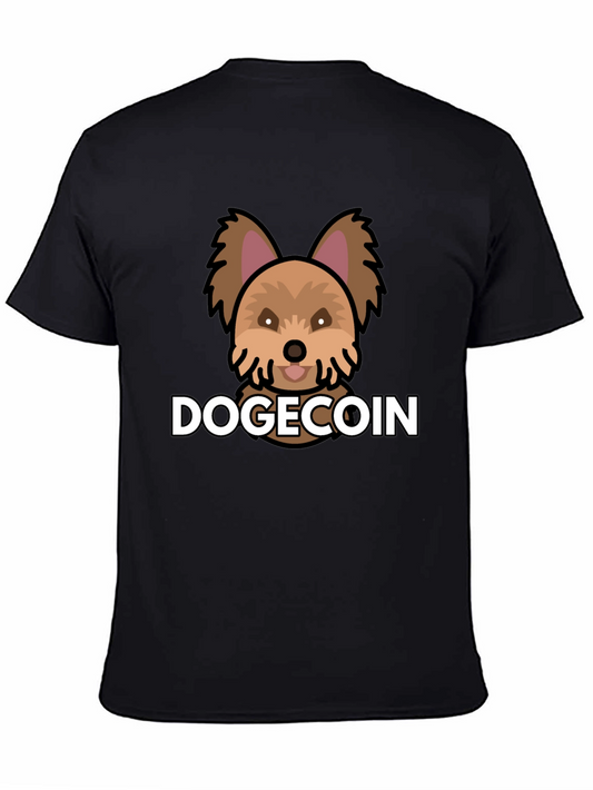 Dogecoin Logo T-Shirt – Crypto Doge Graphic Tee