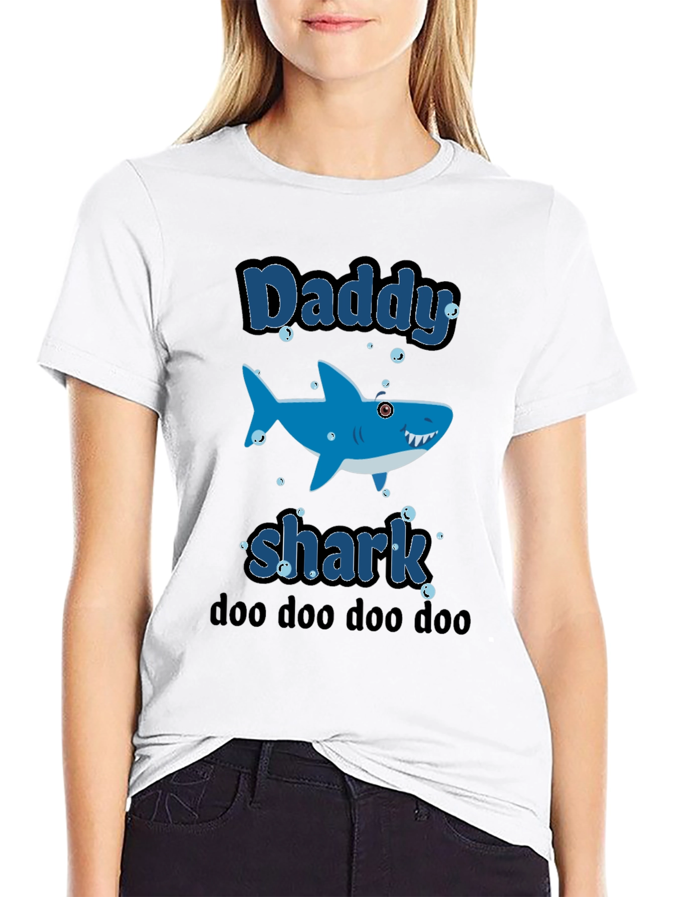 Daddy Shark Graphic Tee - Doo Doo Doo