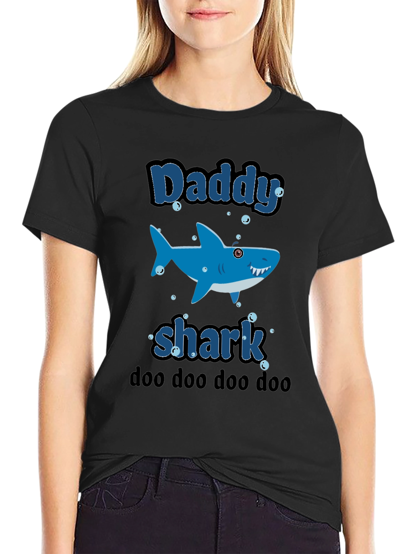 Daddy Shark Graphic Tee - Doo Doo Doo