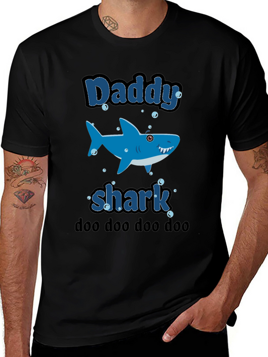 Daddy Shark Graphic Tee - Doo Doo Doo