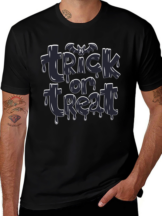 Trick or Treat Graphic Tee - Halloween Shirt