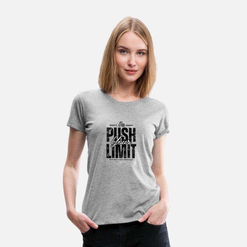 Black and White Gym Motivational T shirt Design