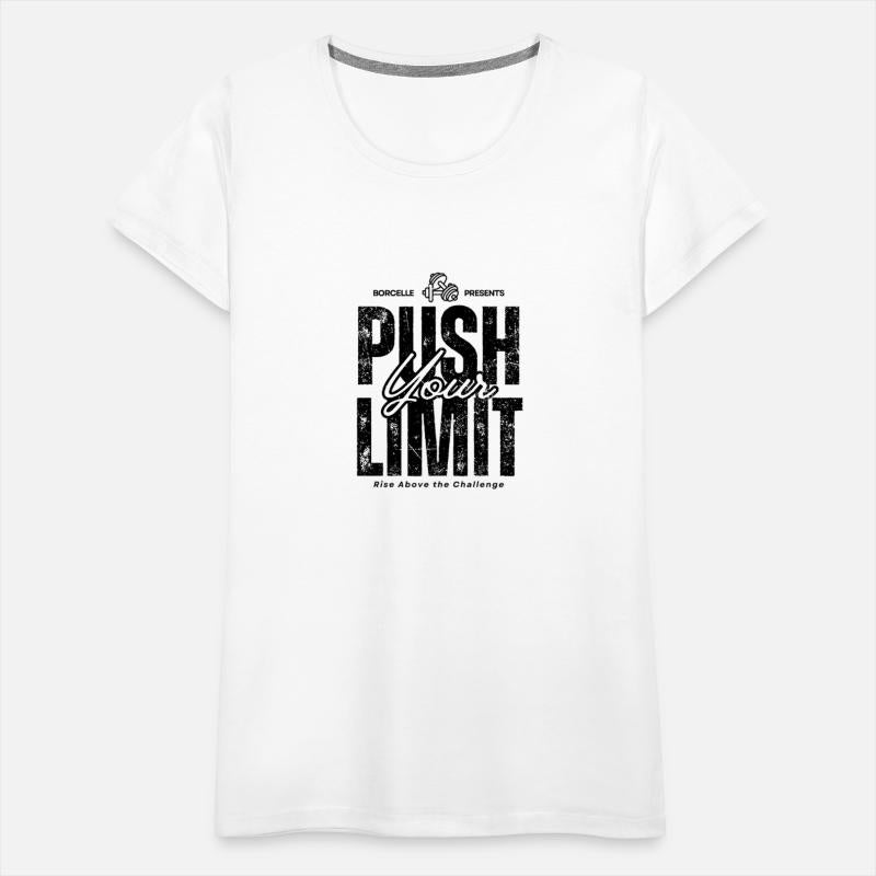 Black and White Gym Motivational T shirt Design