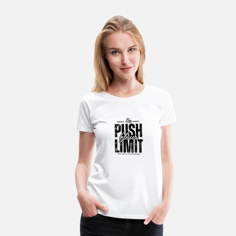 Black and White Gym Motivational T shirt Design