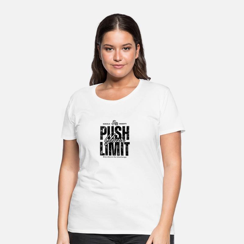 Black and White Gym Motivational T shirt Design