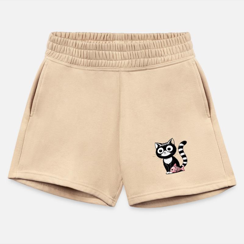 black and white sketched cat sitting slightly sid