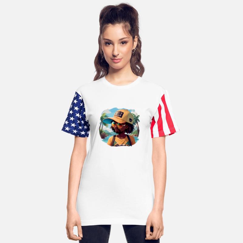 Black Man Vibin' on the Beach