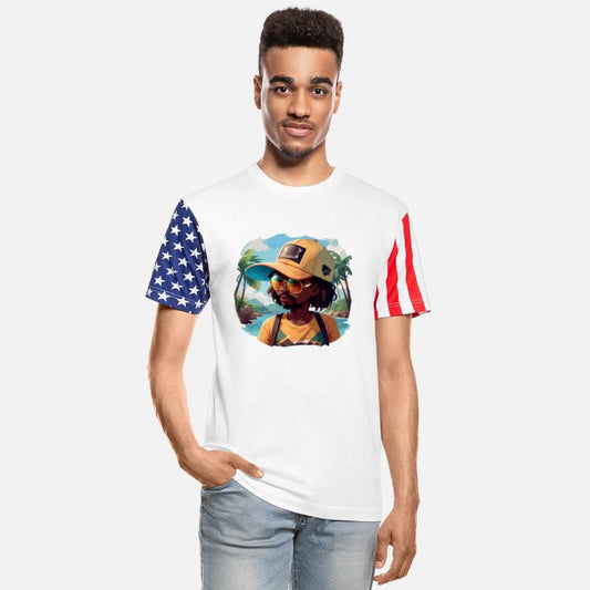 Black Man Vibin' on the Beach