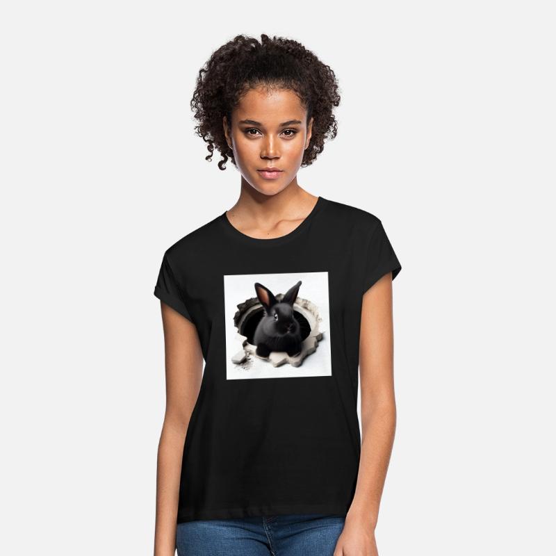 Black Rabbit Drawing