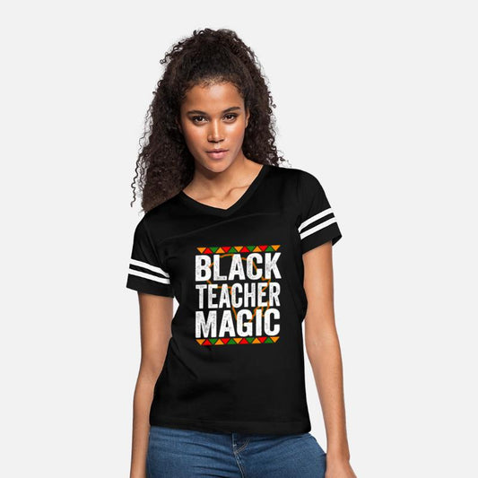 Black Teacher Magic Shirt Melanin Pride Black