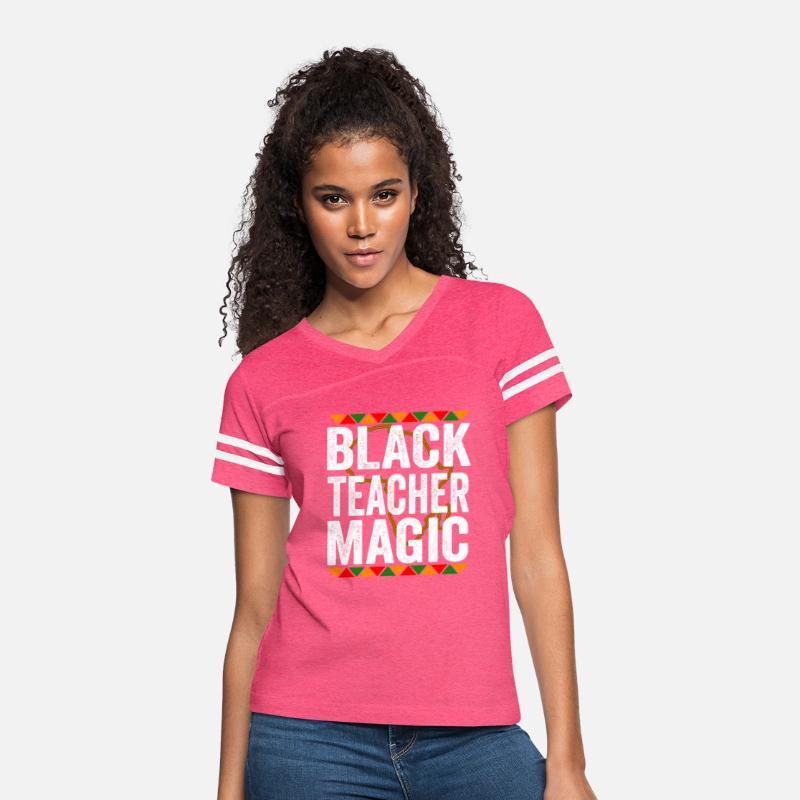 Black Teacher Magic Shirt Melanin Pride Black