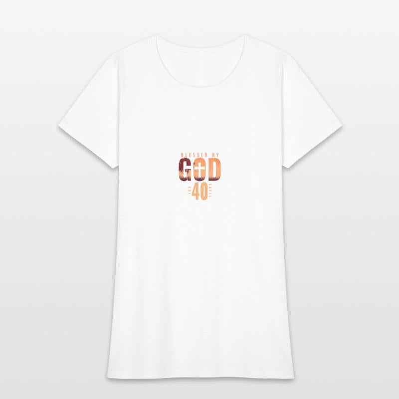 Blessed By God For 40 Years 40th Birthday