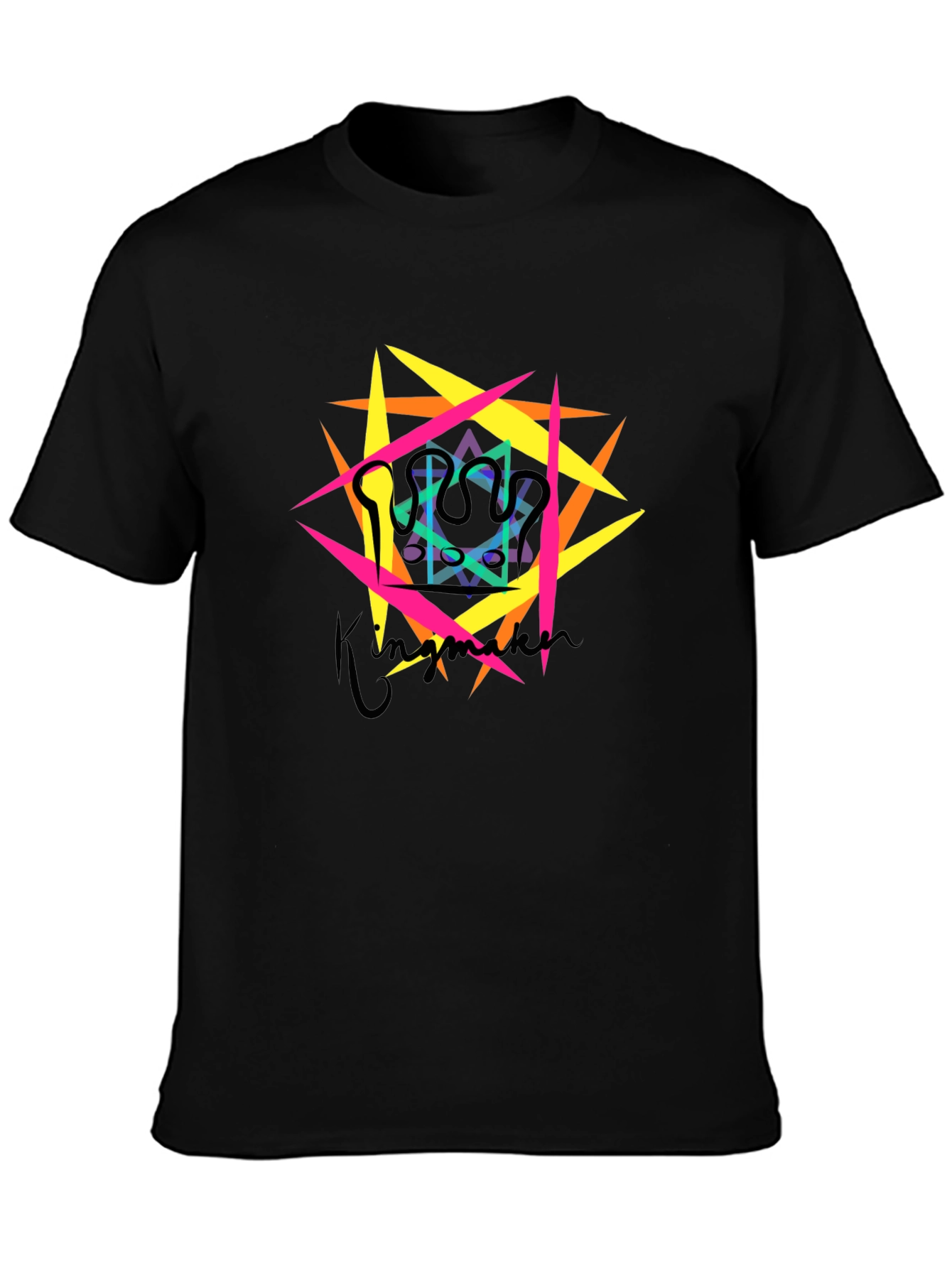 Kingmaker Graphic Tee - Mens Black T-Shirt