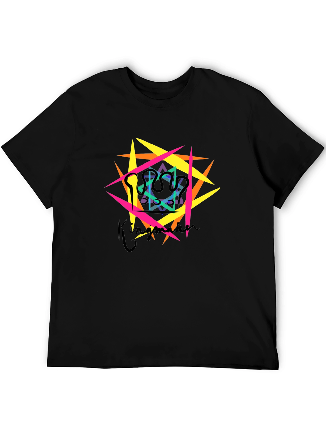 Kingmaker Graphic Tee - Mens Black T-Shirt