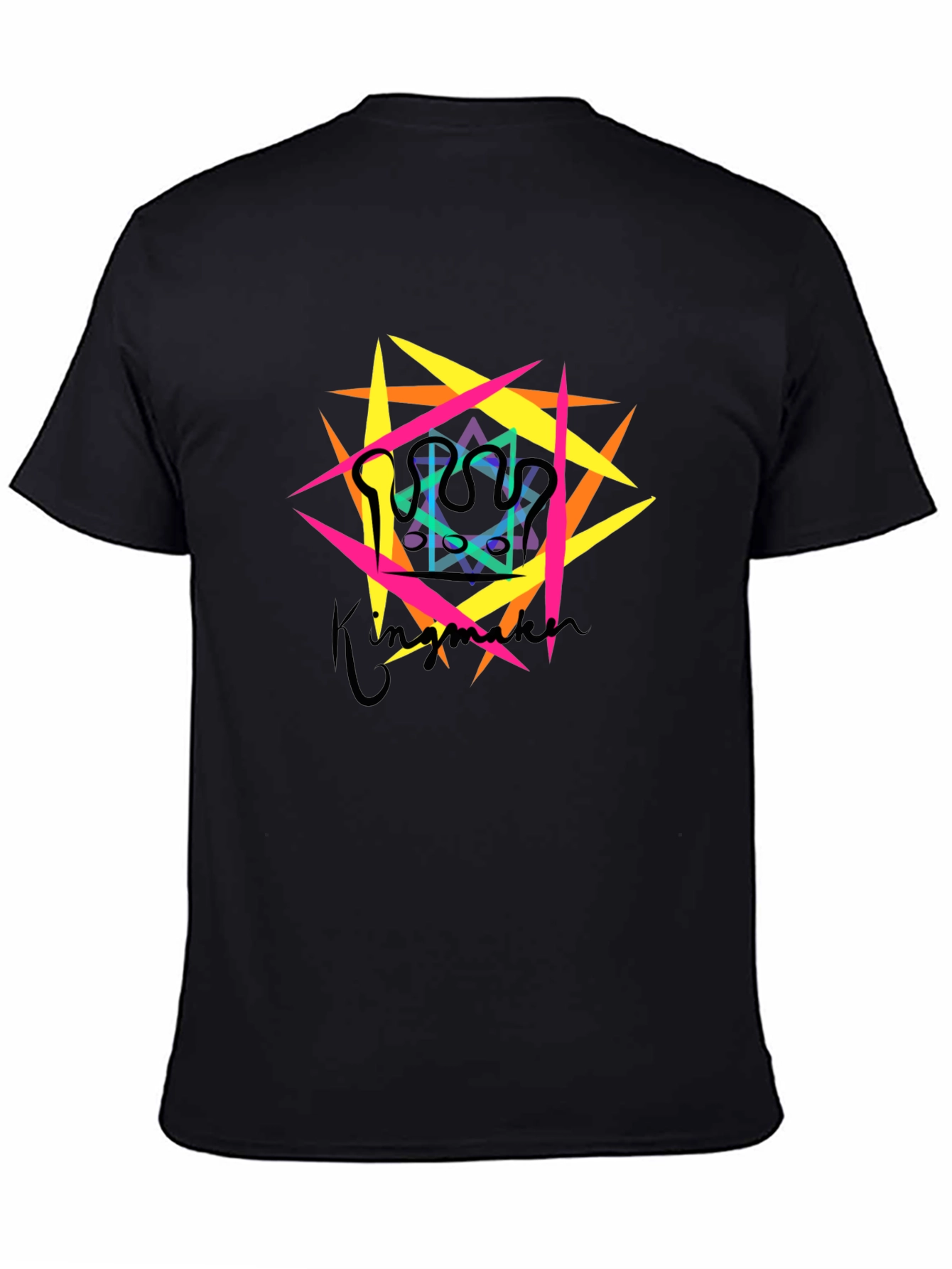 Kingmaker Graphic Tee - Mens Black T-Shirt