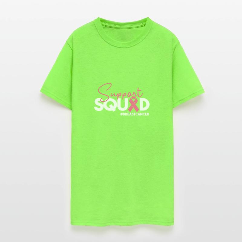 Breast Cancer Support Squad Pink Ribbon Gift