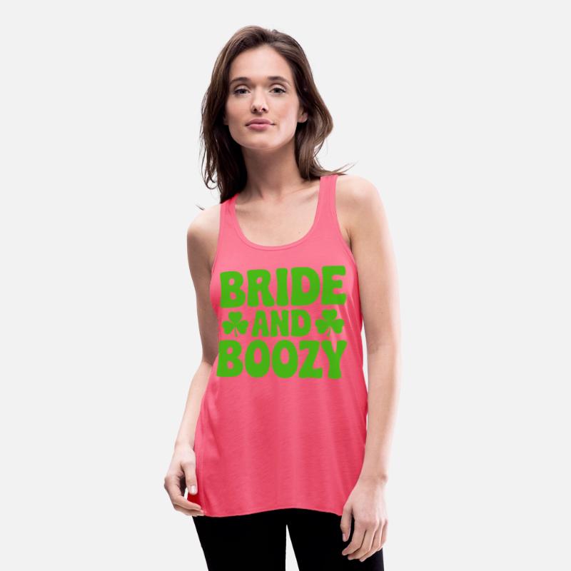 Bride and Boozy Irish St Patrick's Day Funny Shamr
