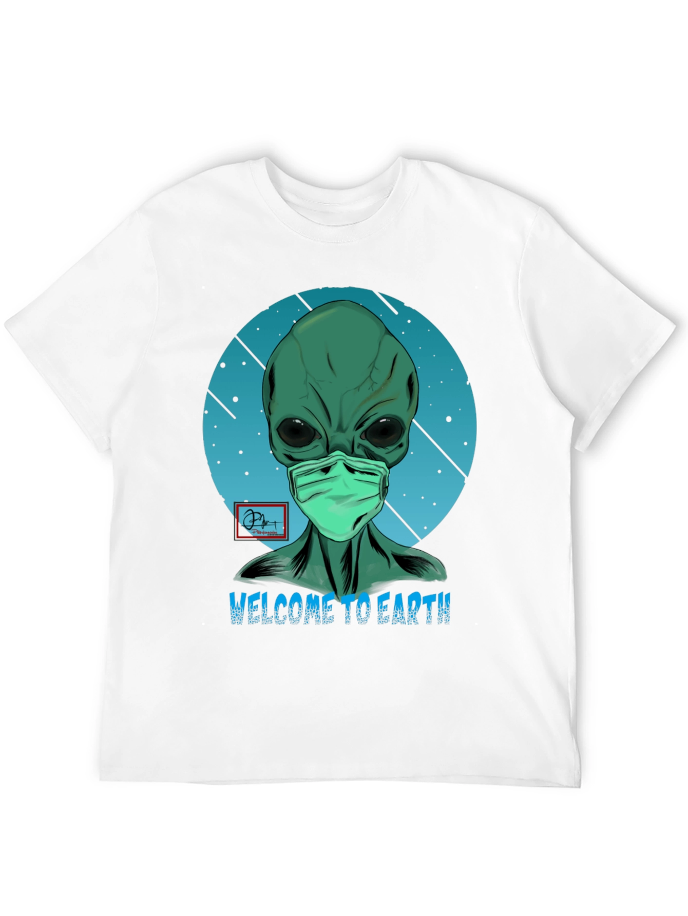Welcome Alien T-Shirt - Funny Graphic Tee