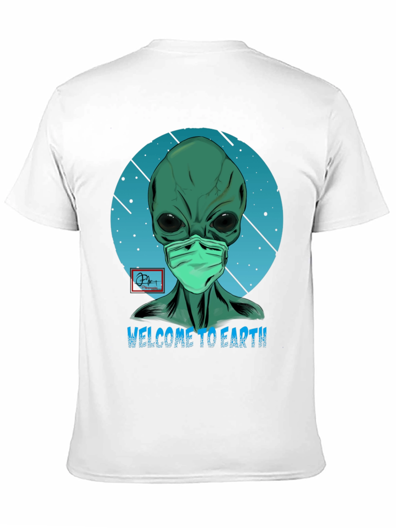 Welcome Alien T-Shirt - Funny Graphic Tee