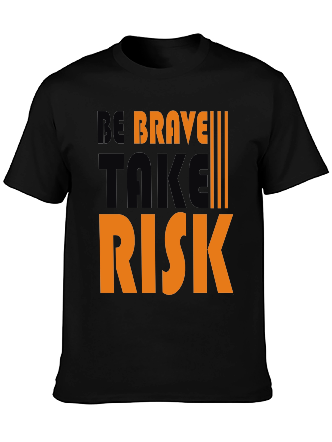 Be Brave Take Risk Graphic Tee