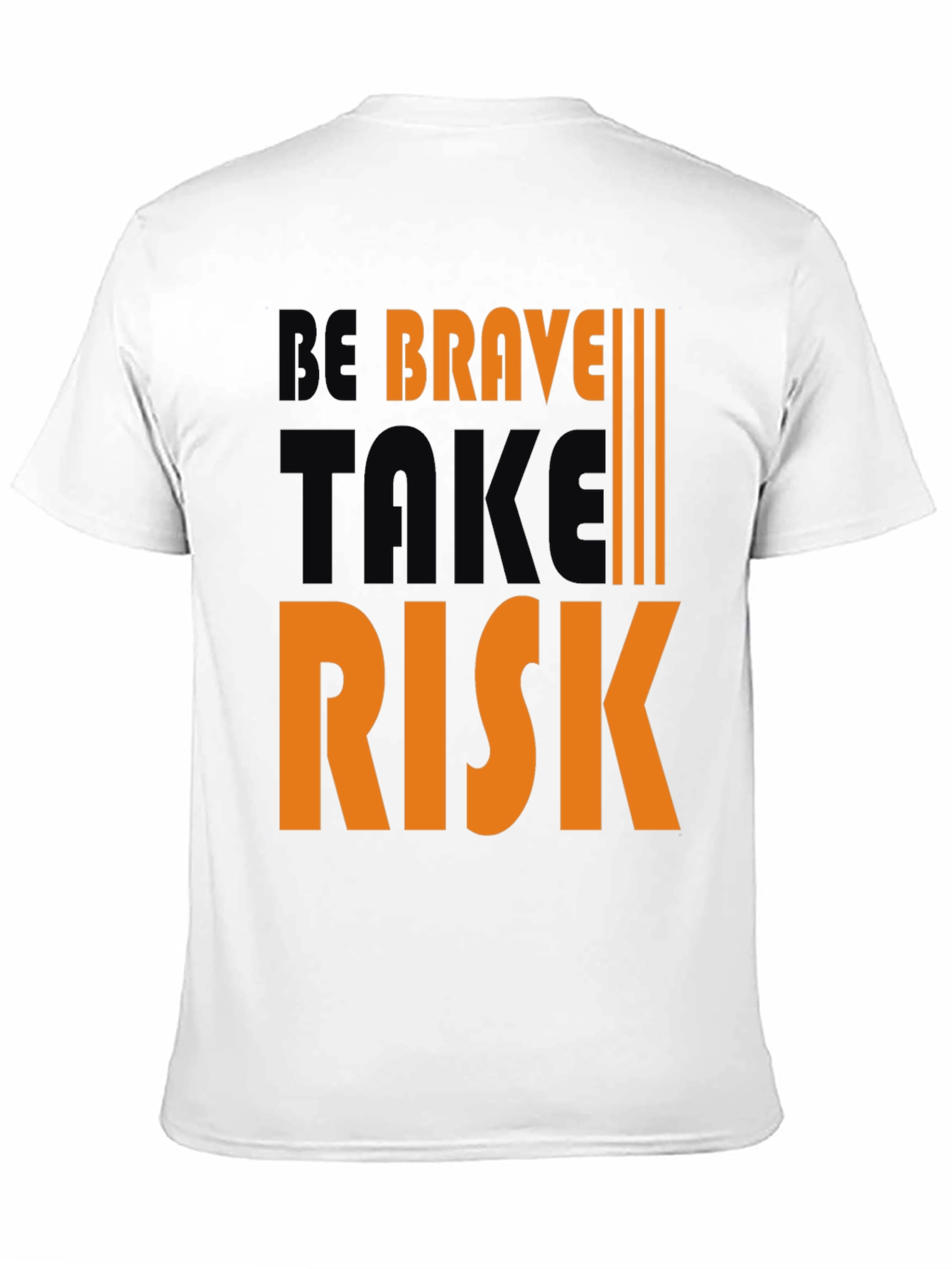 Be Brave Take Risk Graphic Tee