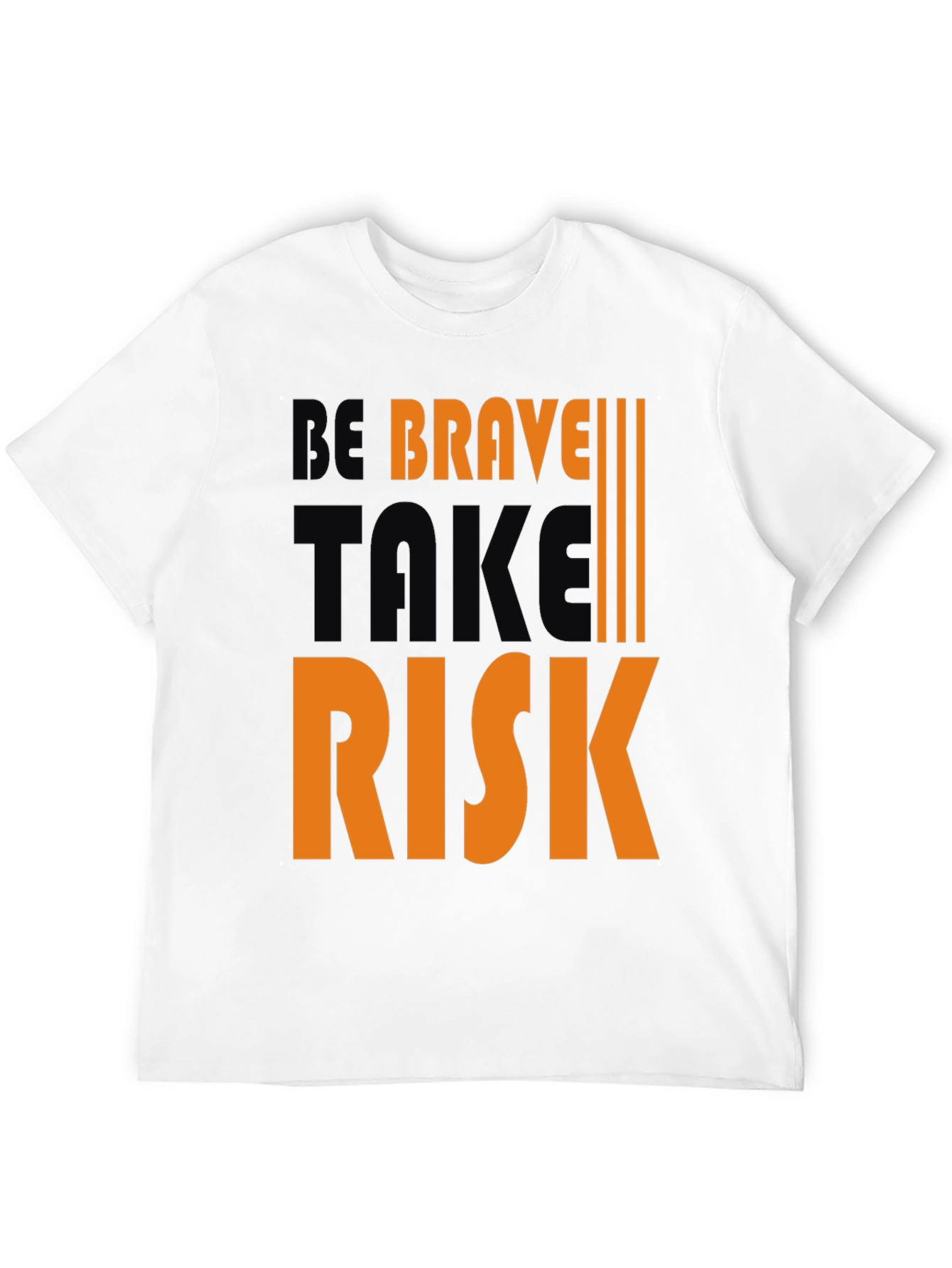 Be Brave Take Risk Graphic Tee