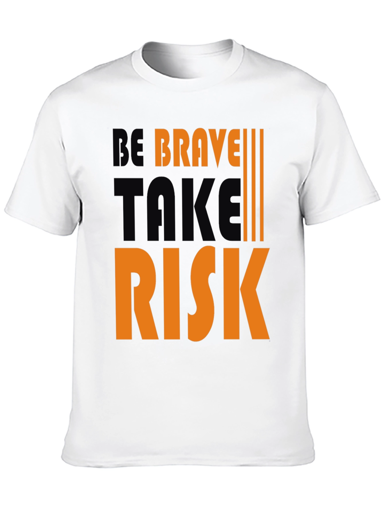 Be Brave Take Risk Graphic Tee