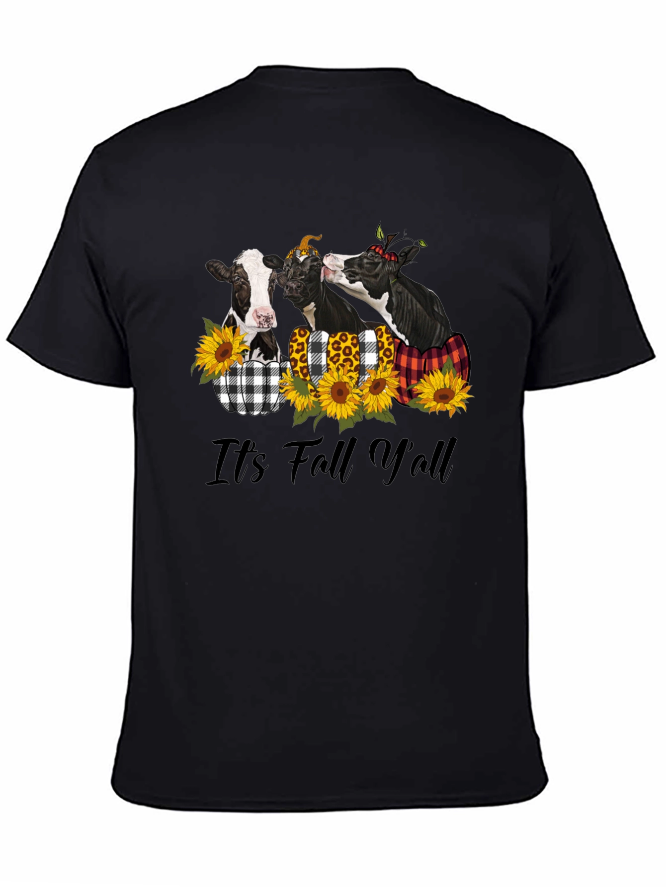 Its Fall Yall Cow T-Shirt