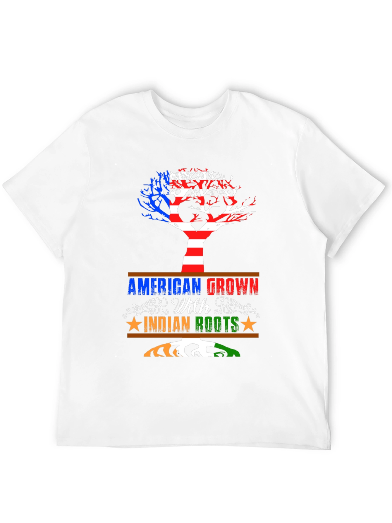 American Grown Indian Roots Graphic Tee