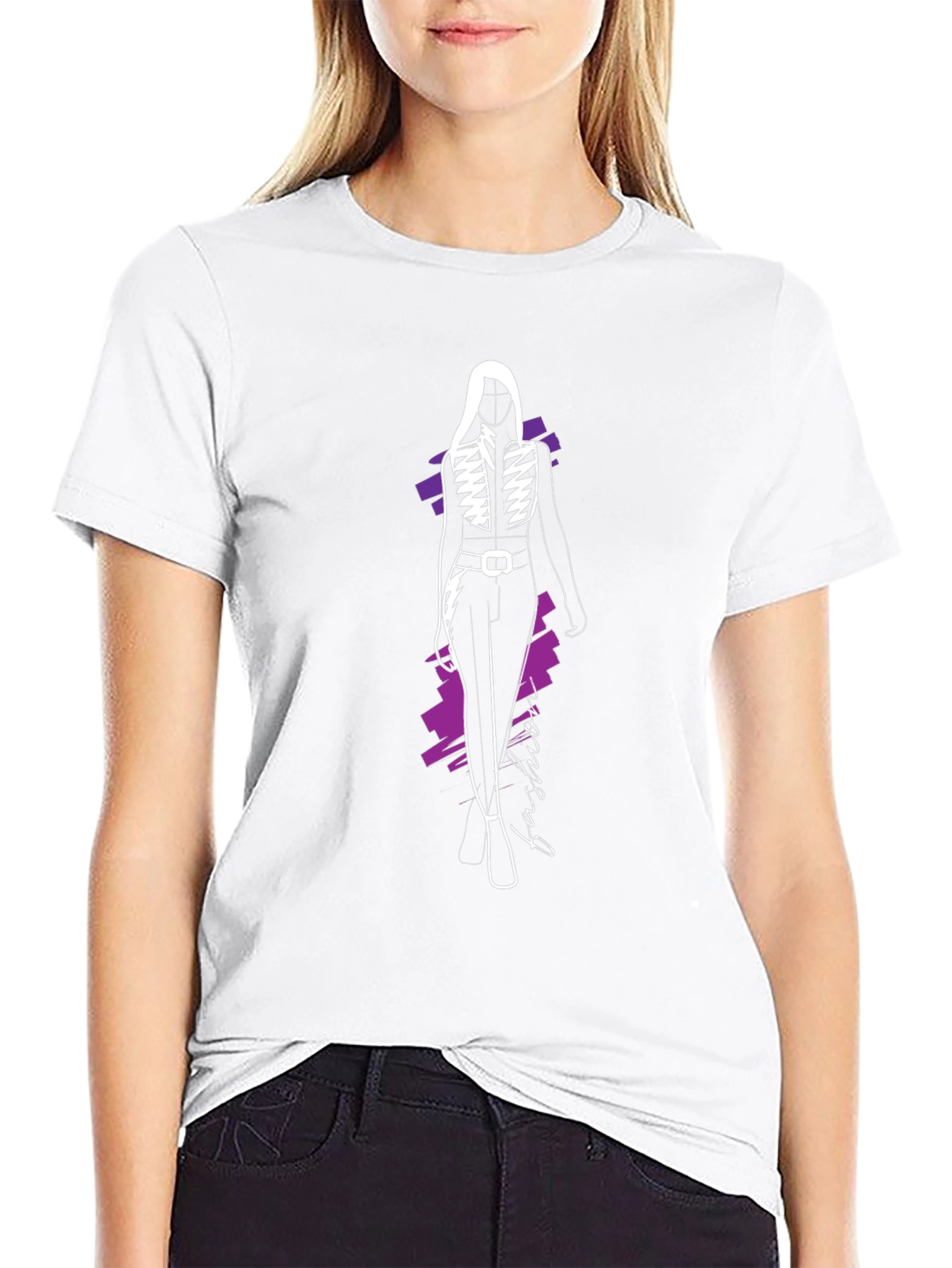 Fashion Sketch Graphic Tee