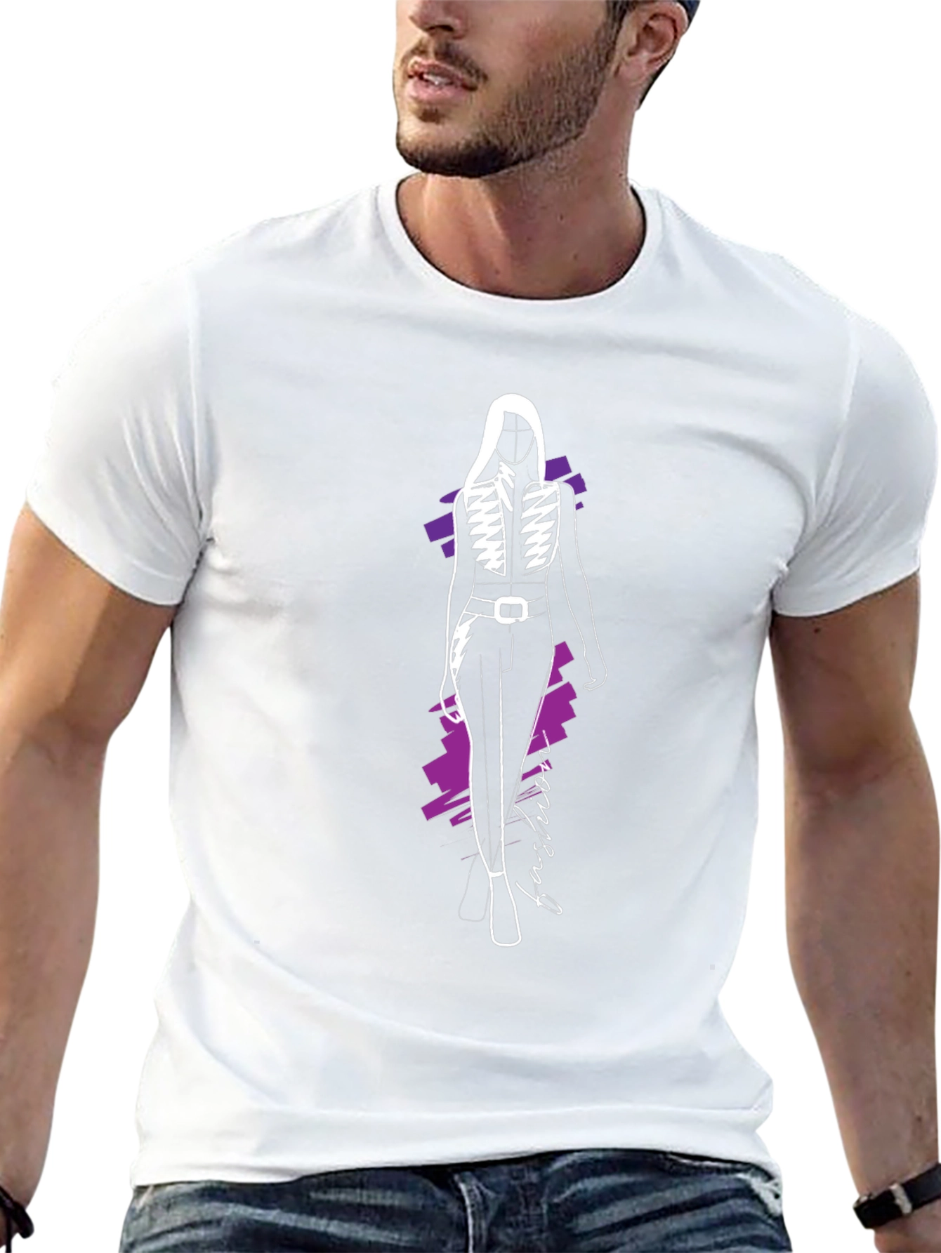 Fashion Sketch Graphic Tee