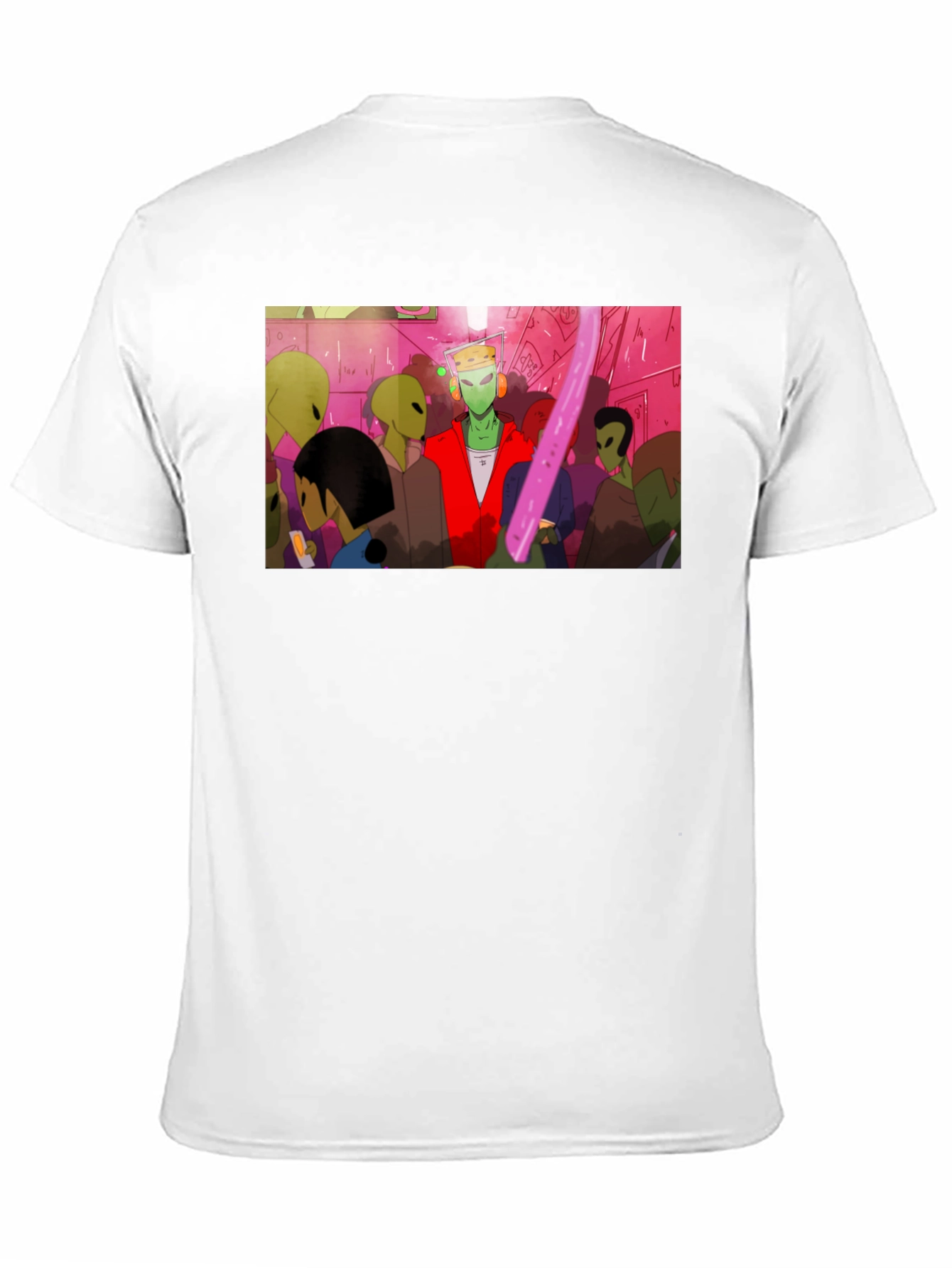 Alien Rave Graphic T-Shirt