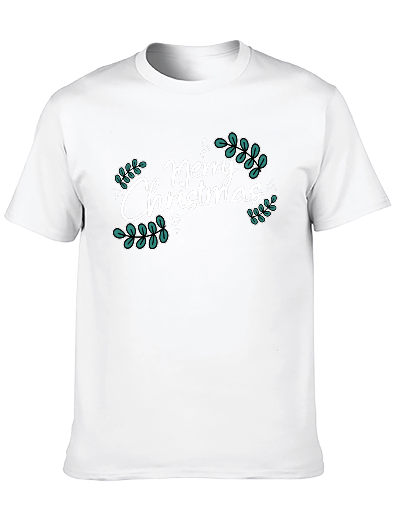 Merry Christmas Graphic Tee - Holiday Festive T-Shirt