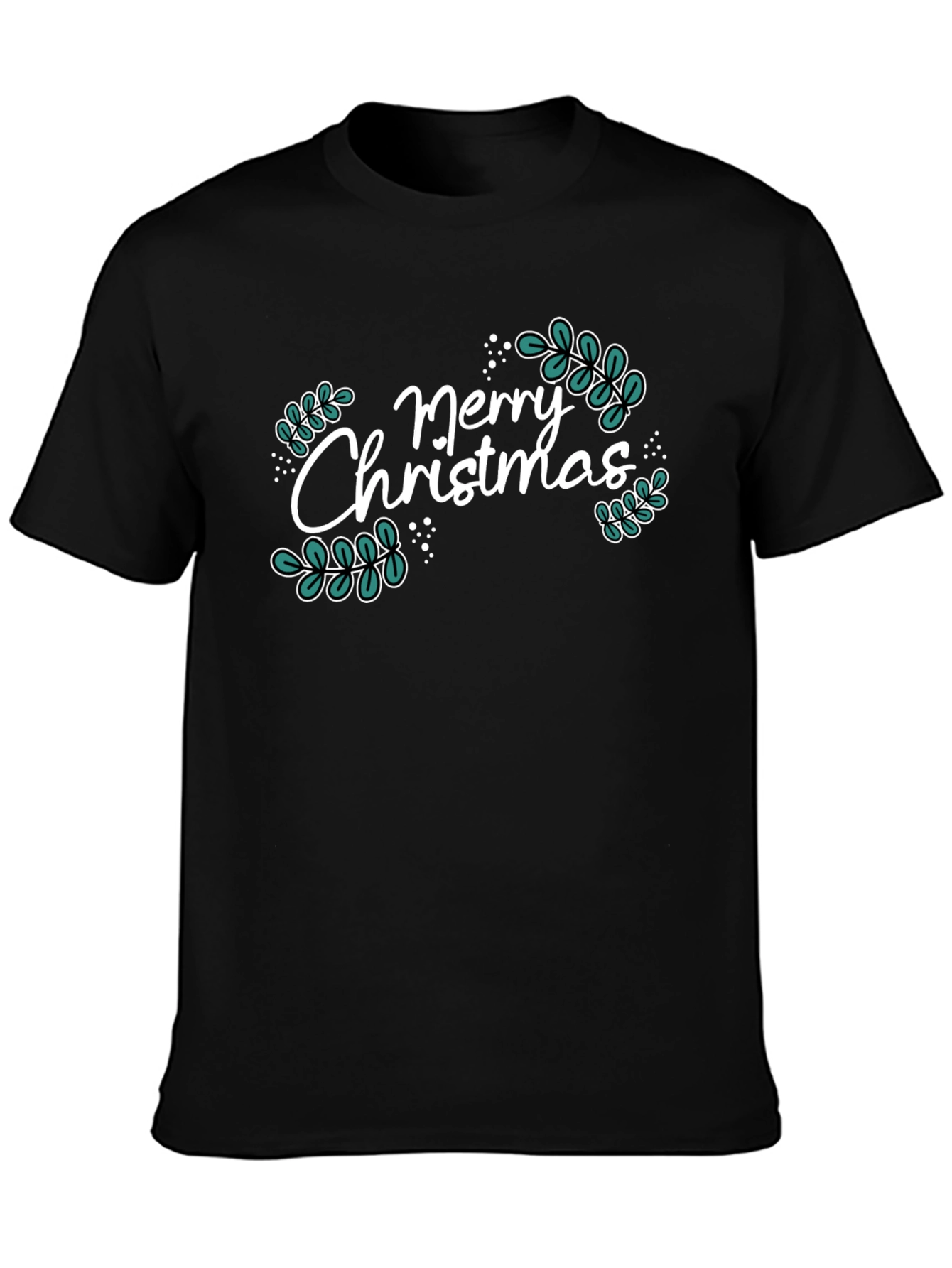 Merry Christmas Graphic Tee - Holiday Festive T-Shirt