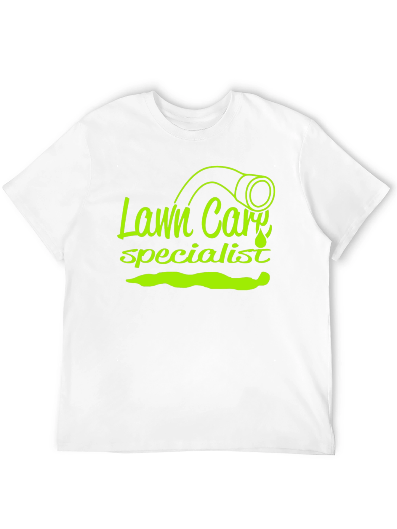 Lawn Care Specialist Graphic Tee - Black