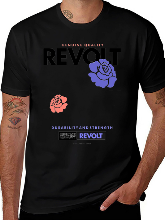 Revolt Graphic Print Tee