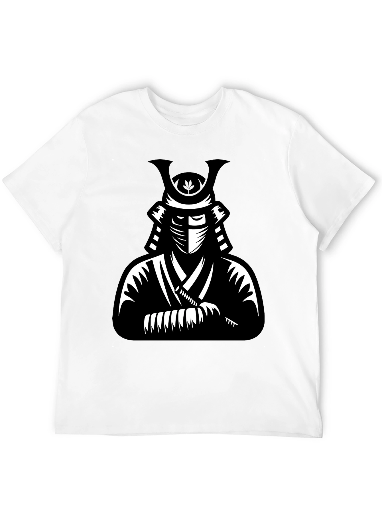 Samurai Graphic Black T-Shirt - Urban Style
