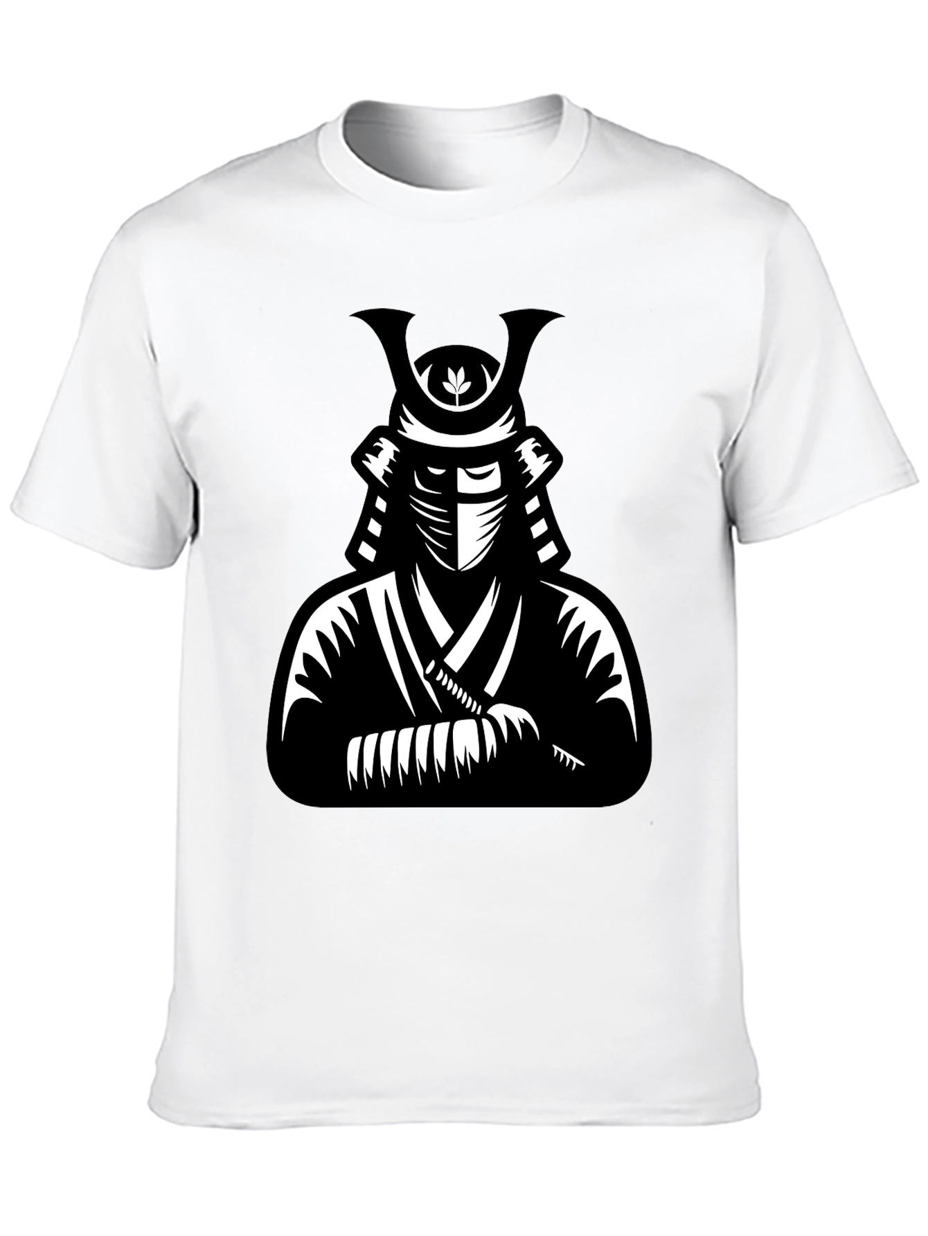Samurai Graphic Black T-Shirt - Urban Style