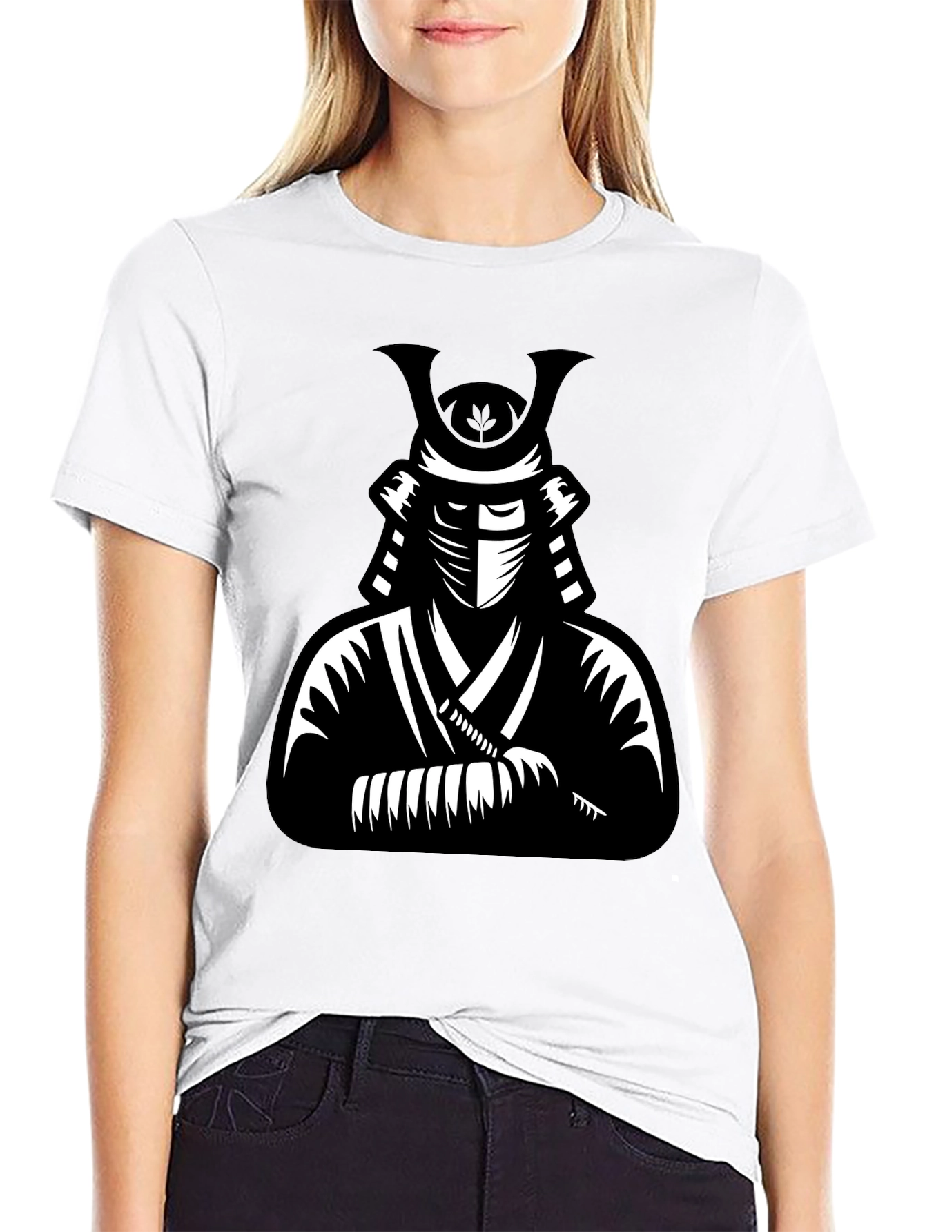 Samurai Graphic Black T-Shirt - Urban Style