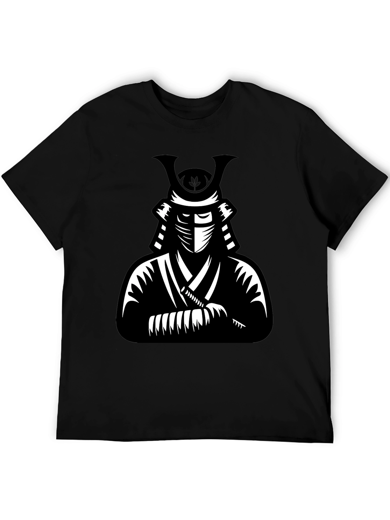 Samurai Graphic Black T-Shirt - Urban Style